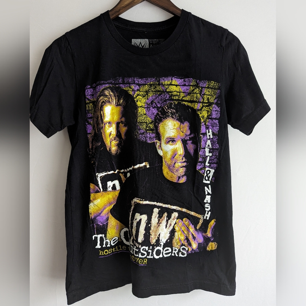 The Outsiders Scott Hall & Kevin Nash WCW Invasion Modern Reproduction Shirt